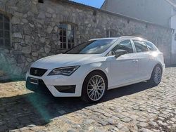 Bianco Usata 2014 Seat Leon ST FR Station wagon | 10.900 € (Buon prezzo)