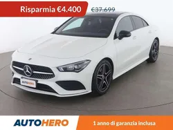 Bianco Usata 2022 Mercedes CLA200 Premium Tre volumi | 33.299 € (Ottimo prezzo)