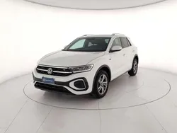 Bianco Usata 2022 VW T-Roc R-line SUV | 25.200 € (Buon prezzo)