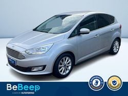 Argento metallizzato Usata 2018 Ford C-MAX Titanium S Monovolume | 12.100 € (Buon prezzo)