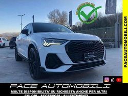 Bianco Usata 2024 Audi Q3 Sportback Black Edition SUV | 47.800 € (Molto cara)