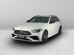 Bianco Usata 2023 Mercedes C220 AMG line Station wagon | 39.900 € (Buon prezzo)