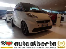 Bianco / capote blu Usata 2012 Smart ForTwo Cabrio Pulse Cabrio | 8800 € (Cara)