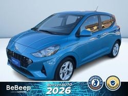 Azzurro metallizzato Usata 2022 Hyundai i10 Due volumi | 14.800 € (Buon prezzo)