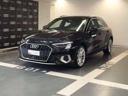 Nero Usata 2021 Audi A3 Sportback Advanced Due volumi | 24.950 € (Molto cara)