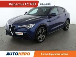 Blu Usata 2018 Alfa Romeo Stelvio Super SUV | 20.599 € (Buon prezzo)