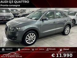 Grigio Usata 2013 Audi Q3 SUV | 11.990 € (Buon prezzo)
