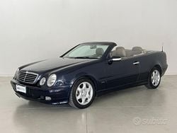 Blu Usata 2001 Mercedes CLK230 Avantgarde Cabrio | 8500 € (Buon prezzo)