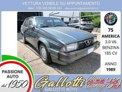 Grigio Usata 1989 Alfa Romeo 75 Tre volumi | 36.990 €