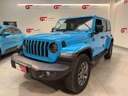 Blu/azzurro Usata 2021 Jeep Wrangler Unlimited 80th Anniversary SUV | 42.990 € (Ottimo prezzo)
