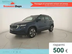 Blu lava metallizzato Usata 2022 Skoda Karoq Executive SUV | 22.900 € (Buon prezzo)