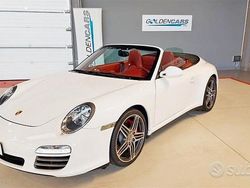 Bianco Usata 2009 Porsche 911 Carrera 4S Cabriolet Cabrio | 82.900 € (Molto cara)