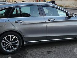 Grigio Usata 2015 Mercedes C220 Station wagon | 10.900 € (Buon prezzo)