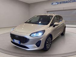 Bianco metallizzato Usata 2022 Ford Fiesta Titanium Tre volumi | 15.400 € (Buon prezzo)