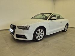 Bianco Usata 2015 Audi A5 Cabriolet S-Line Cabrio | 12.500 € (Buon prezzo)