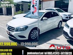 Bianco Usata 2015 Mercedes A180 Executive Tre volumi | 12.990 € (Buon prezzo)