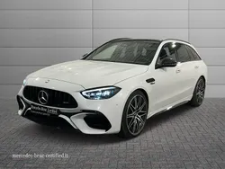 Bianco opalite bright designo Usata 2024 Mercedes S63 AMG Premium Plus Station wagon | 88.001 €