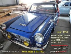 Blu Usata 1960 Lancia Appia Cabrio | 32.750 €