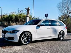 Bianco Usata 2013 BMW 320 Sport Line Station wagon | 9500 € (Buon prezzo)