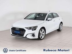 Bianco Usata 2021 Audi A3 Advanced Tre volumi | 26.500 € (Buon prezzo)