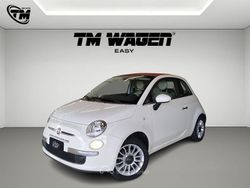 Bianco Usata 2009 Fiat 500 Lounge Cabrio | 7900 € (Buon prezzo)