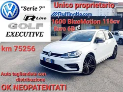 Bianco Usata 2017 VW Golf VII R-line BlueMotion Tre volumi | 18.500 € (Molto cara)