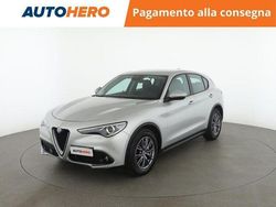 Argento Usata 2017 Alfa Romeo Stelvio Super SUV | 20.699 € (Buon prezzo)