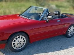 Rosso Usata 1989 Alfa Romeo Spider Quadrifoglio Verde Cabrio | 23.500 €