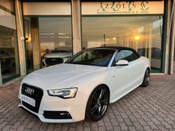 Bianco Usata 2015 Audi A5 Cabriolet S-Line Cabrio | 20.500 € (Molto cara)
