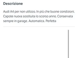Usata 2004 Audi A4 Cabriolet Cabrio | 5000 € (Super prezzo)