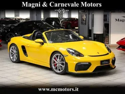 Giallo Usata 2021 Porsche Boxster Spyder Sport Cabrio | 107.850 €