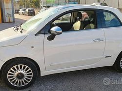 Bianco Usata 2011 Fiat 500 Lounge Tre volumi | 5650 € (Buon prezzo)