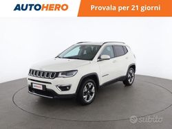 Bianco Usata 2018 Jeep Compass Limited SUV | 14.399 € (Buon prezzo)