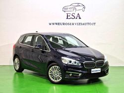 Blu/azzurro Usata 2015 BMW 218 Active Tourer Luxury Line Monovolume | 9750 € (Buon prezzo)