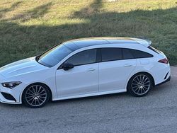 Bianco Usata 2020 Mercedes CLA220 Shooting Brake AMG line Station wagon | 28.000 € (Buon prezzo)