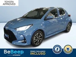 Blu metallizzato Usata 2021 Toyota Yaris Hybrid Trend Due volumi | 16.900 € (Buon prezzo)