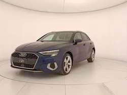 Blu/azzurro Usata 2021 Audi A3 Sportback Advanced Tre volumi | 25.200 € (Ottimo prezzo)