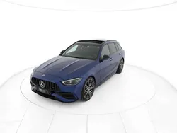 Blu orizzontevernice metalizz Usata 2023 Mercedes C43 AMG Premium Station wagon | 60.800 € (Cara)