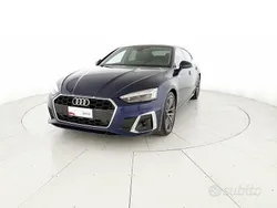 Blu navarra metallizzato Usata 2022 Audi A5 Sportback S-Line Tre volumi | 41.500 € (Cara)