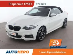 Bianco Usata 2020 BMW 218 M Sport Cabrio | 21.199 € (Ottimo prezzo)