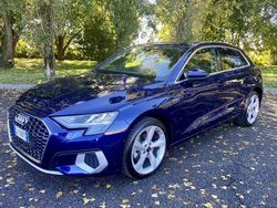 Blu navarra met. Usata 2022 Audi A3 Advanced Tre volumi | 24.900 € (Ottimo prezzo)