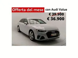Bianco ghiaccio Usata 2023 Audi A4 S-Line Station wagon | 36.900 € (Super prezzo)
