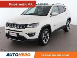 Bianco Usata 2018 Jeep Compass Limited SUV | 16.599 € (Buon prezzo)