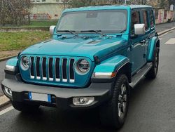 Hydro blue Usata 2021 Jeep Wrangler Unlimited Overland SUV | 44.200 € (Buon prezzo)