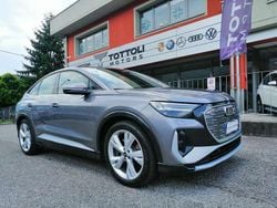 Argento Usata 2023 Audi Q4 Sportback e-tron S-Line SUV | 38.500 € (Buon prezzo)
