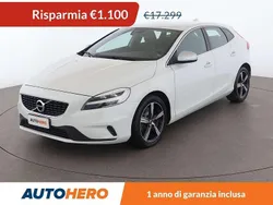 Bianco Usata 2018 Volvo V40 R-Design Station wagon | 16.199 € (Buon prezzo)