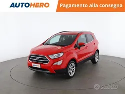 Rosso Usata 2021 Ford Ecosport Titanium SUV | 13.499 € (Super prezzo)