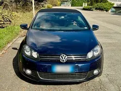 Blu/azzurro Usata 2012 VW Golf Cabriolet Highline Cabrio | 9500 € (Molto cara)