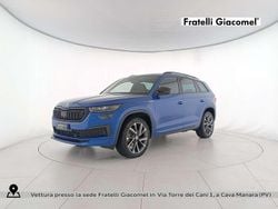 Blu race metallizzato Usata 2022 Skoda Kodiaq SportLine SUV | 31.400 € (Molto cara)