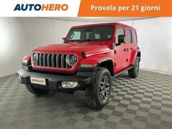 Rosso Nuova 2025 Jeep Wrangler Unlimited Sahara SUV | 57.499 € (Super prezzo)